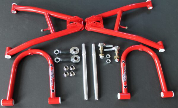 A set of 2016-24 RMK Axys/Matryx 39" True Clearance Arms for a motorcycle.
