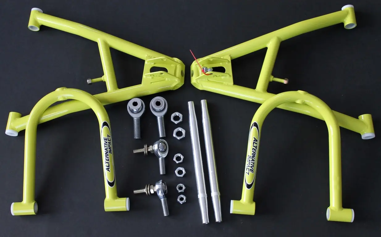 A True Clearance Arm Kit in Yellow Color Paint