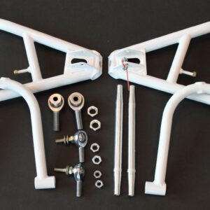 A True Clearance Arm Kit in a White Color Paint